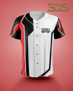 Baseball/Softball Fullbutton Jersey Edge 