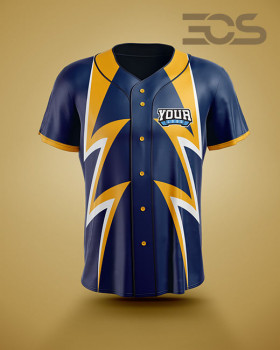 Baseball/Softball Fullbutton Jersey Lightning 