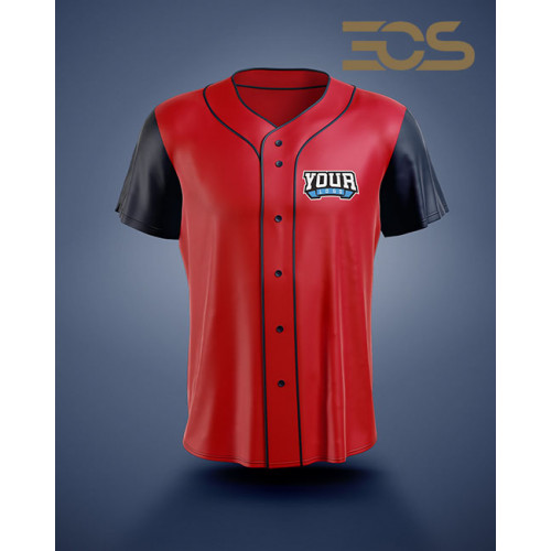 Baseball/Softball Fullbutton Jersey Simple stripe Baseball/Softball Fullbutton Jersey Simple stripe
