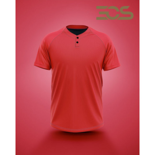 Baseball/Softball 2 button Jersey ﻿Plain 