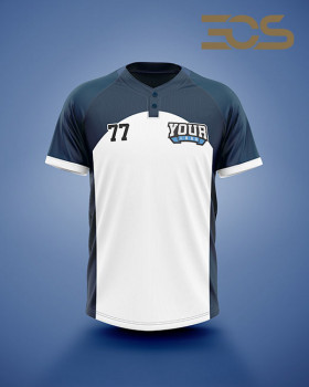 ﻿Baseball/Softball 2 button Jersey Oldschool 