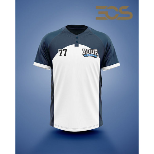 Baseball/Softball 2 button Jersey Oldschool  Baseball/Softball 2 button Jersey Oldschool