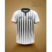 Baseball/Softball 2 button Jersey Striped Gradient 