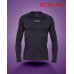 Compression long sleeve top with gel application