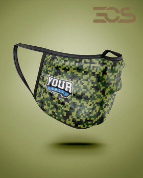 Facemask customized Digital Camo
