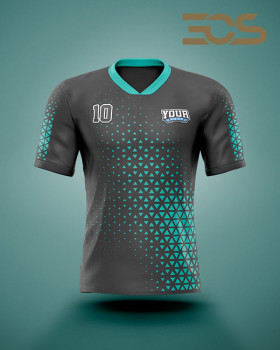  Soccer Jersey 1000 series short sleeve Vector